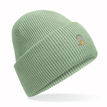 Alpine Beanie — Pastel Green