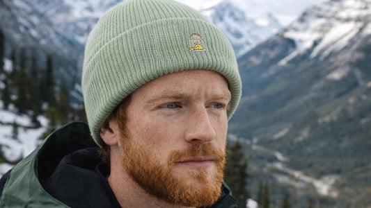 Alpine Beanie — Pastel Green
