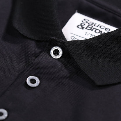 Coaled Polo — Black