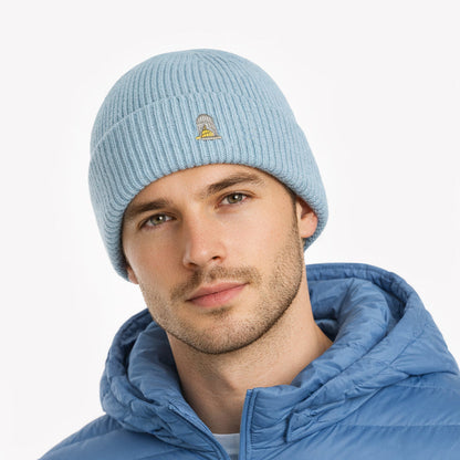 Drift Beanie — Pastel Blue