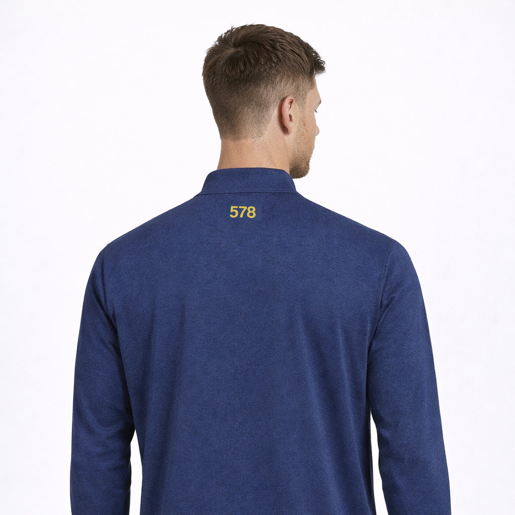 578 Base Sport 1/4 Zip — Blue
