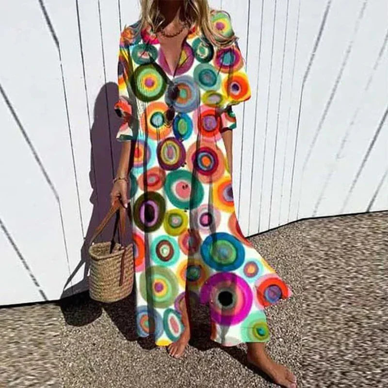 Verone - Bloom Boldly Maxi Dress