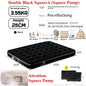 MOUNTAINHIKER 2025 Interior Air Mattress Glamping Mats PVC Inflatable Sleeping Mattress 1/3 Person Camping Bed Mat Built-in Pump