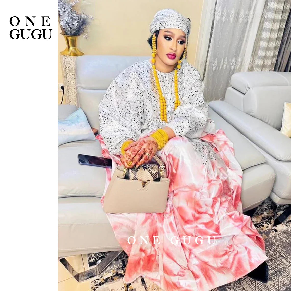 Mali Perfumed First Quality African Dashiki Basin Dress Nigerian Origianl Printing Bazin Riche Wedding Party Boubou Long Robe