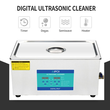 [Ships from UK ] AIPOI Ultrasonic Cleaner 800ml 2L 3.2L 6.5L 10L 15L 22L 30L Home Appliance