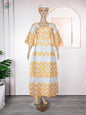 Family Matching African Wedding Outfits For Husband and Wife Bazin Riche Robes Custom Couple Dashiki Set Boy Kid white Dress