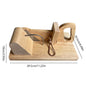 Sturdy Wood Sausage Cutting Machine With Stainless Steel Blade Sausage Slicer