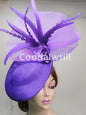 Elegant Flower Fascinator Pillbox Cap Wedding Women Fascinator Hat Headband