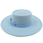 Sombrero Raised Top Fedora Hat 2023 New European and American Fedora Hat Jazz
