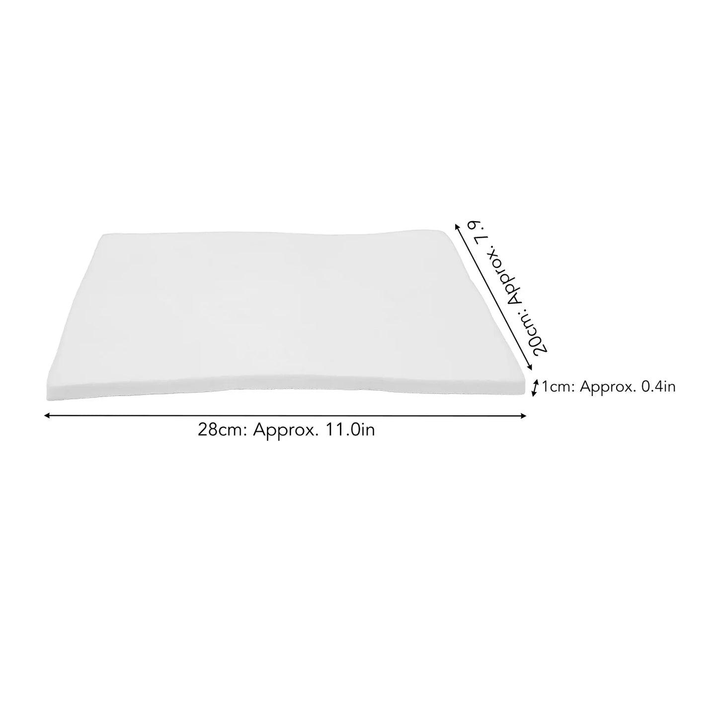 Medical Lipo Foam Board Post Surgery Liposuction Flattening Abdominal Compression lumbar Wrap Sheets Soft BBL Lipo Foam Pads New