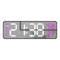 Digital LED Alarm Clock with Calendar,Temperature and Humidity. Acrylic or