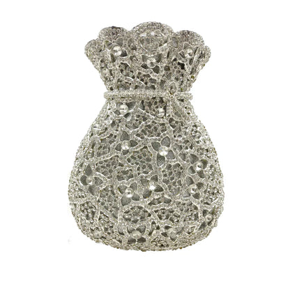 Luxury Women Evening Bag Party Crystal Clutches Purses