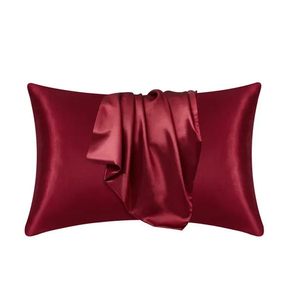 100% Natural Mulberry Silk Pillow Case Real Silk Protect Hair Skin Pillowcase