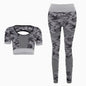 Fitness Leggings Set - High-Quality Polyester Athletic Wear for Women
