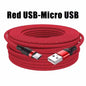 Universal USB Type C Cable 5A Super Fast Charge Cable 3m 5m 8m USB C Extend Data Cable For iphone 15 Samsung Huawei Xiaomi PS4/5