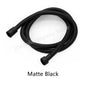 Shower Hose 1.5M Stainless Steel - Flexible Handheld Shower Head Pipe Explosion-Proof Bathroom