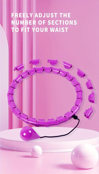 Fitness Hoop Weights to Exercise At Home Sports Entertainment Sport Equipment for Slimming Gym Ring Portable Body