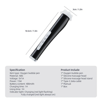 Glam Pod For Aqua Facial Machine CO2 Pods For Bubble Facial Beauty Machine Revive Pods co2 Capsule Gels Facial SPA Skin Clean