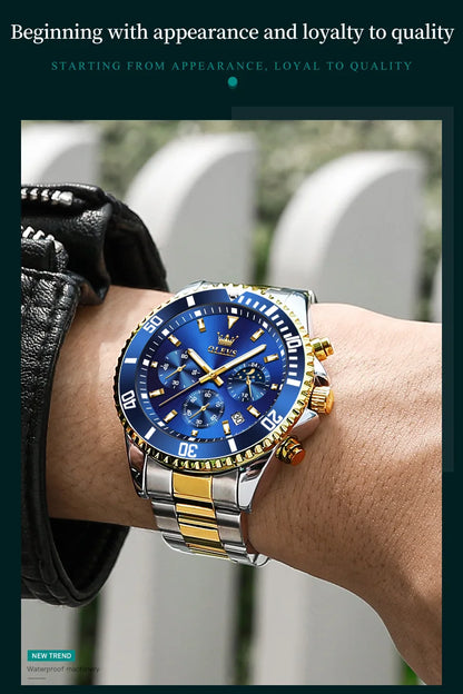 Men's Watches Top Brand Luxury Watch for Men Original Waterproof Stainless