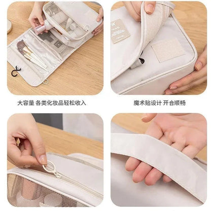 Makeup Bag Travel Cosmetic Bags Toiletries Organizer Waterproof Storage Household Portable High Quality High-capacity Wash Pouch