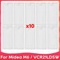 Compatible For ( Midea M6 / VCR21LDSW / Eureka NER600 ) Robot Vacuum Cleaner Part Roller Mian Side Brush Mop Filter Accessory