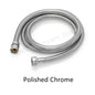 Shower Hose 1.5M Stainless Steel - Flexible Handheld Shower Head Pipe Explosion-Proof Bathroom