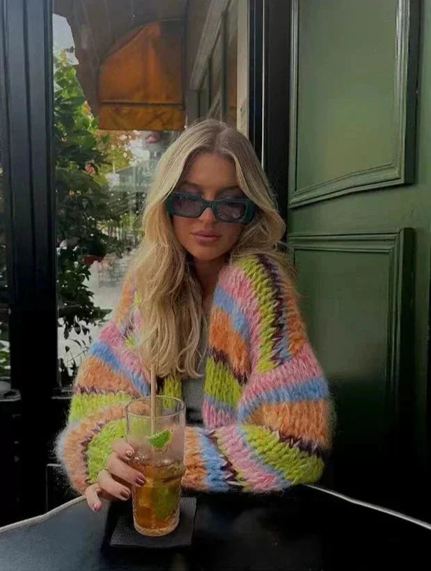 Livia | Playful Knitted Cardigan