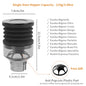 Coffee Beans Grinder Single Dose Hopper and Bellows Coffee Grinder Bean Bin Blowing Cleaning Tool For Eureka Mignon Grinder