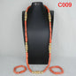 Fashion African Jewelry Set Nigerian Wedding Orange Coral Jewelry Set for Bride