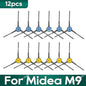 Compatible for Midea M9, EUREKA E10s, Obode A8 Vacuum Cleaner Accessories Main Side Brush Hepa Filter Mop Rag Replacement Parts
