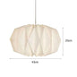 Nordic Creative Paper Origami Lantern Shade Foldable Pendant Light Art Decor