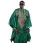 African Clothing For Men Traditional Bazin Riche Embroidery Design Top Long