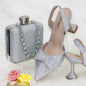 Women's Italian Shoes and Bag Set