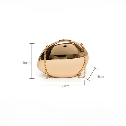 Luxury Designer Evening Clutch Clear Acrylic Women Handbags Fashion Shoulder Bag Half Moon Wedding Purses Party Tote Ladies
