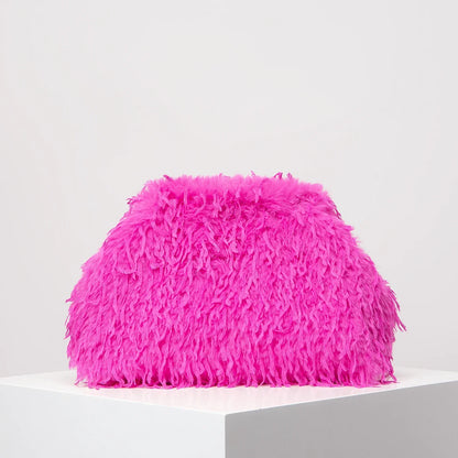 Fuzz Women's Prom Dresses Party Clucth Bag