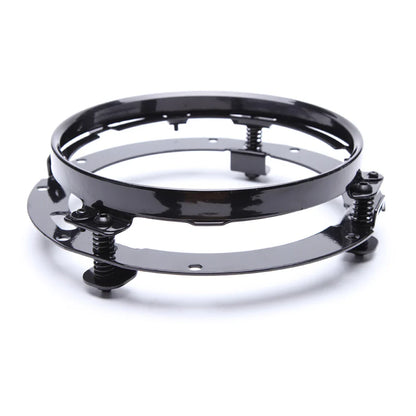 7 inch Moto LED Headlight For Harley Bike With 4-1/2"4.5" LED Passing Lamps Fog Lights 7"Bracket Mounting Ring Motorcycle