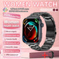 2025 AI Diagnosis NFC Smart Watch Women 1.85 inch AMOLED Blood pressure Heart