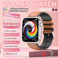 2025 AI Diagnosis NFC Smart Watch Women 1.85 inch AMOLED Blood pressure Heart