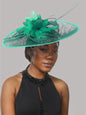 Royal Ascot Big Fascinator Hat Women Kentucky Derby Feather Large Hat