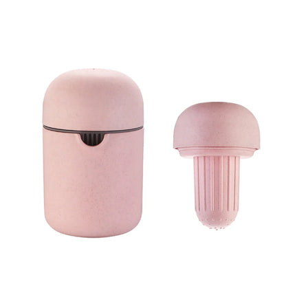 1 Set Material Juice Cup Premium Mini DIY Manual Fruit Juicer Citrus Orange Lid Rotary Press Non-Slip Reamer For Lemon Lime Gra