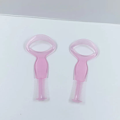 1Pcs Eye Makeup Stencils DIY Eyeliner Eyelash Model Beginner Eye Makeup Helper Device Mascara Eyelash Comb Applicator Lashes
