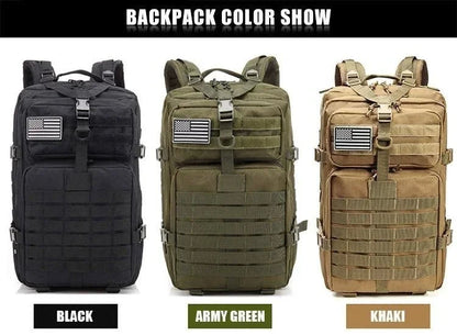 QT&QY 30/50L Tactical Backpacks Man Traveling Bags Survival Outdoor 3P Assault Pack EDC Molle Pack hiking Trekking Hunting Bag