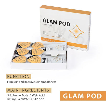 Glam Pod For Aqua Facial Machine CO2 Pods For Bubble Facial Beauty Machine Revive Pods co2 Capsule Gels Facial SPA Skin Clean