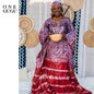 Unique Perfumed First Quality African Dashiki Basin Dress Nigerian Origianl Printing Bazin Riche Wedding Party Boubou Robe