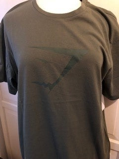 Gym Shark Men's Large T-Shirt Green