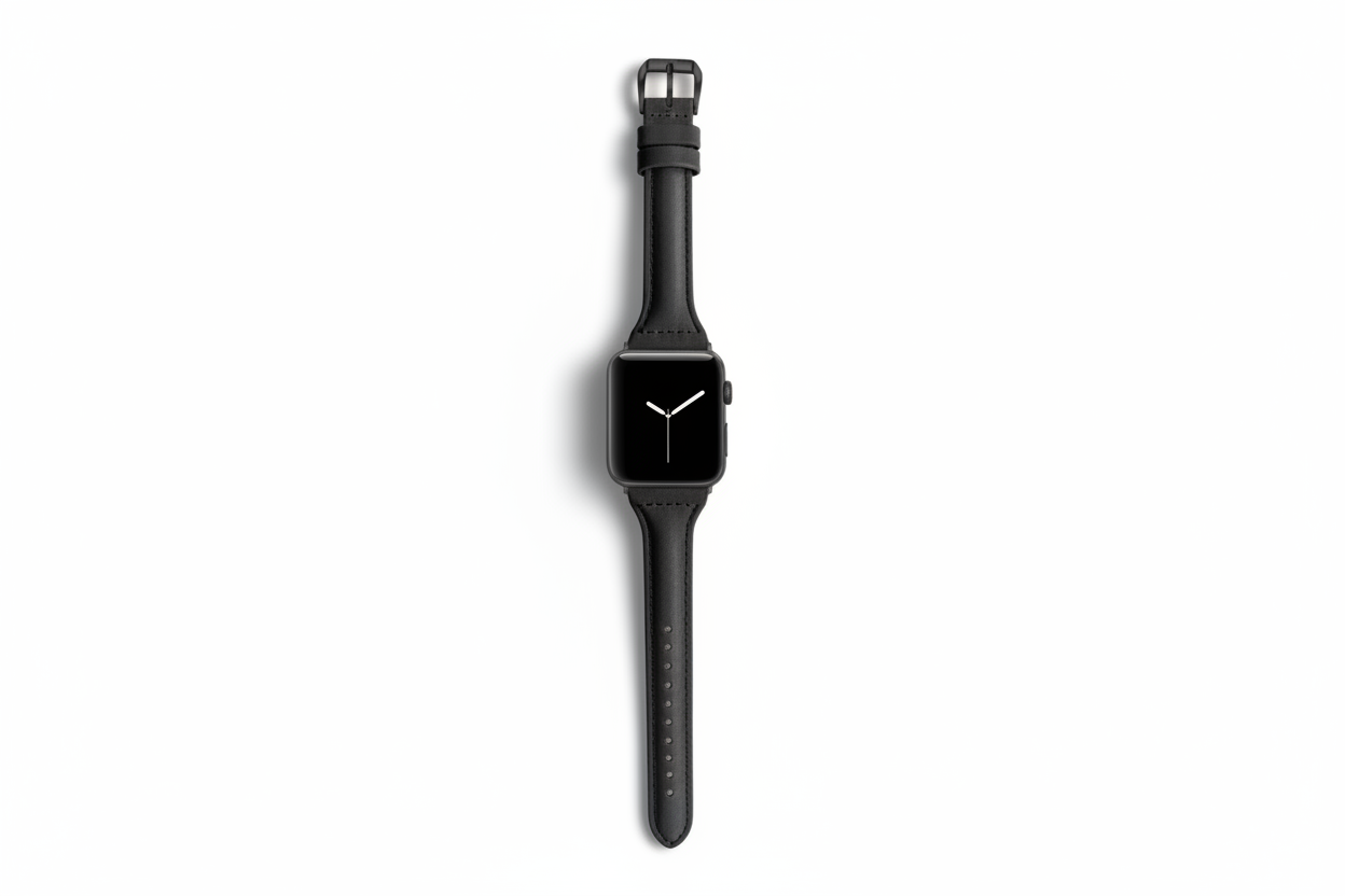 The Lisse Noir Strap