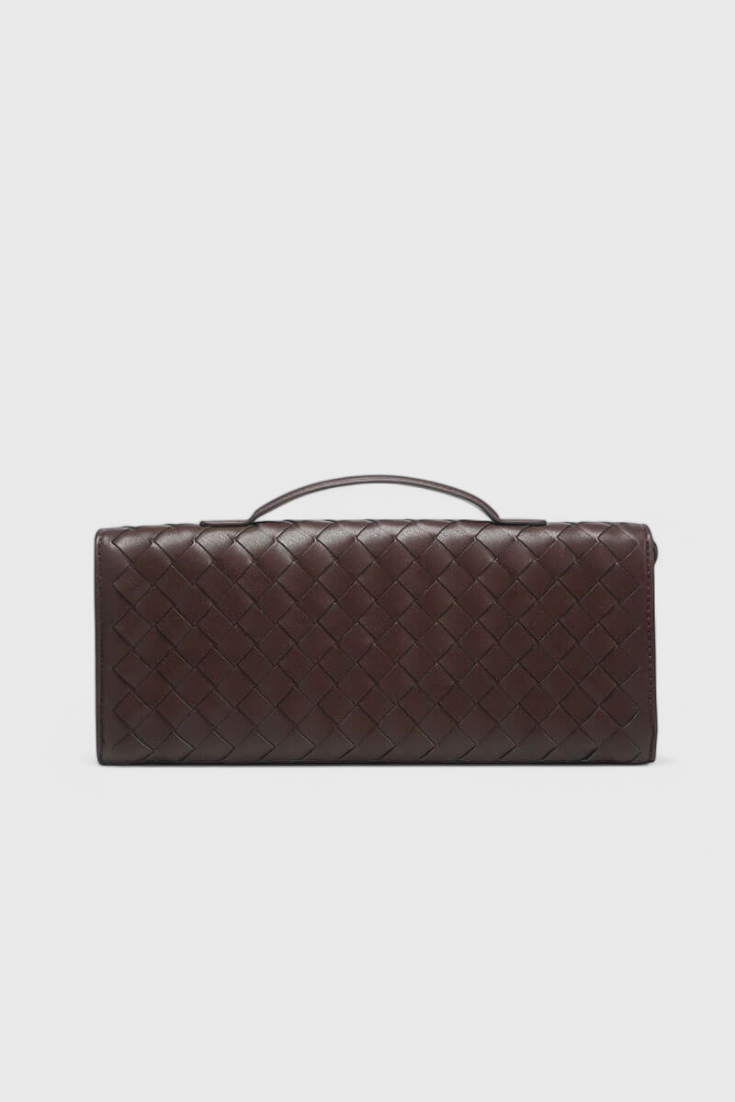 Melanie Clutch with Gold Knot Detail
