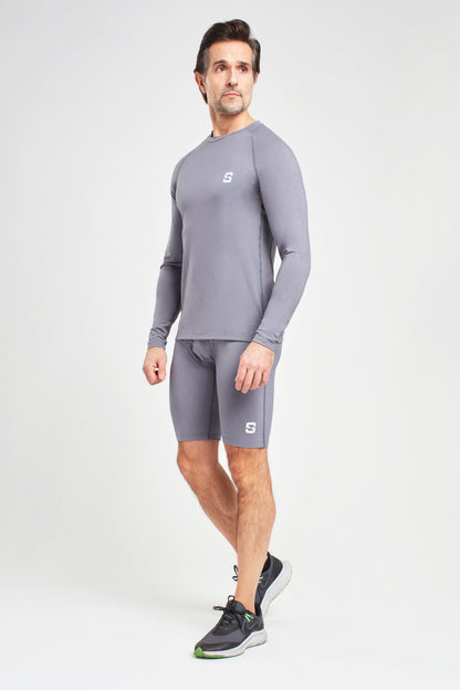 Long Sleeve Top - Pearl Grey