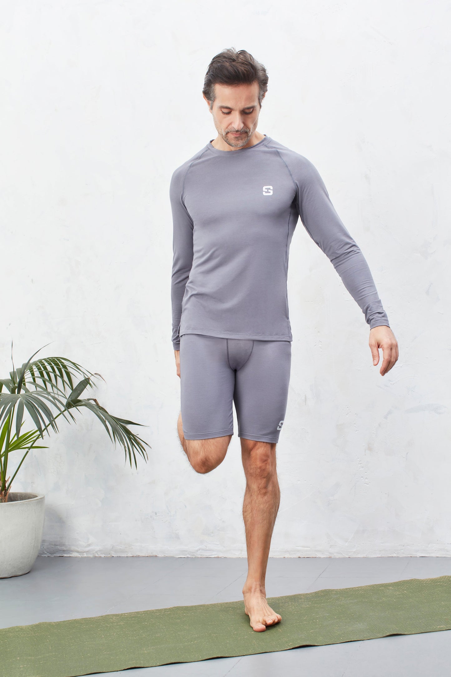 Long Sleeve Top - Pearl Grey