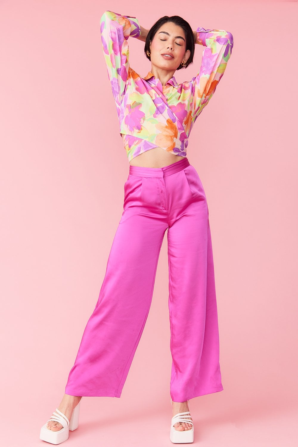 Sustainable Rose Petal Fibre Blouse